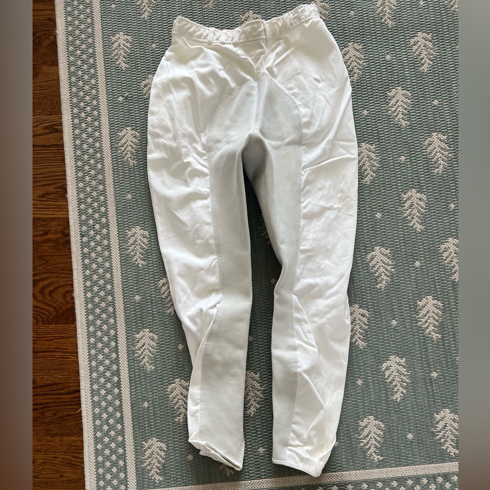 Cavallo Full Seat White Breeches - sizes 30-32 3 pair excellent used condition